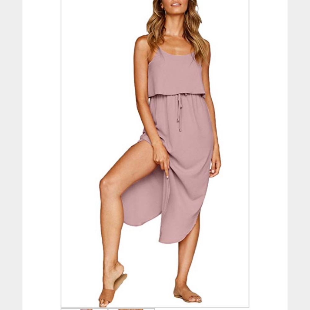 Nerlerolian Dress With Slits